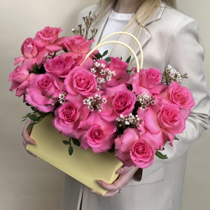 Букет дня в коробке Весеннее настроение